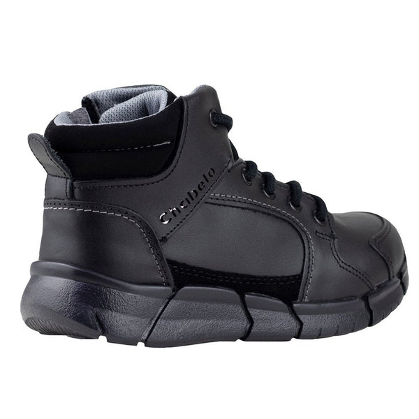 Botines Negro Para Niño Escolar Chabelo C233-A Negro Casual 18-21.5