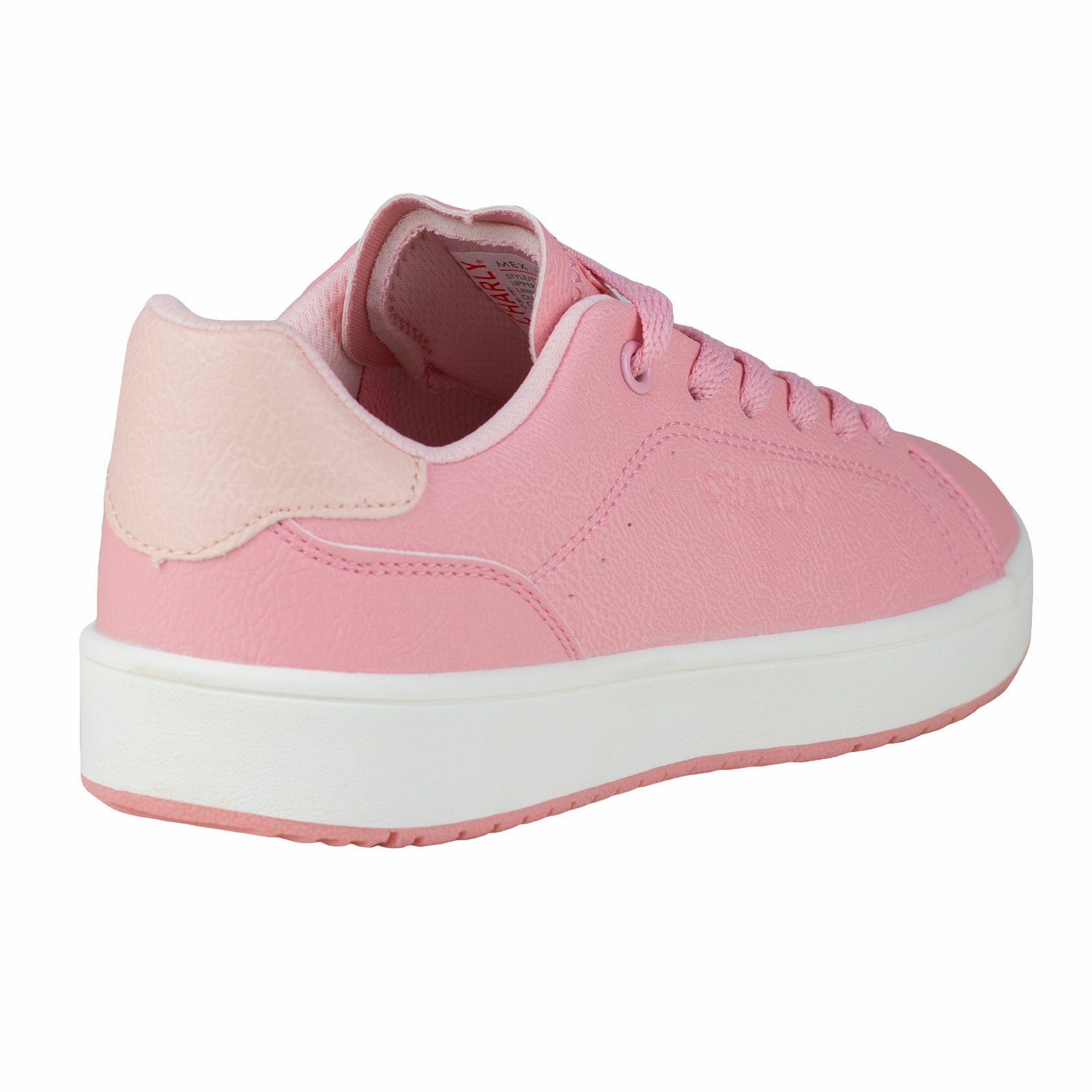 Tenis Choclo Casual Confort Para Dama Charly 1059824 Rosa