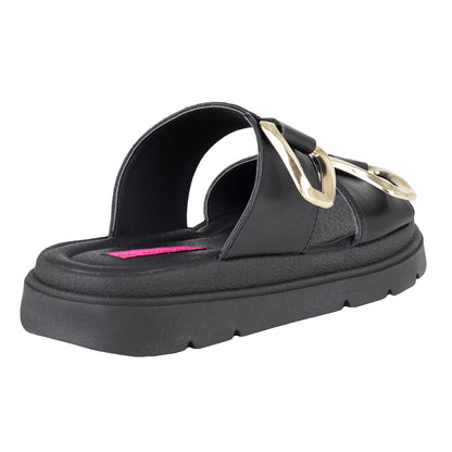 Sandalia Casual Para Dama Salamandra 315-4037 Negro