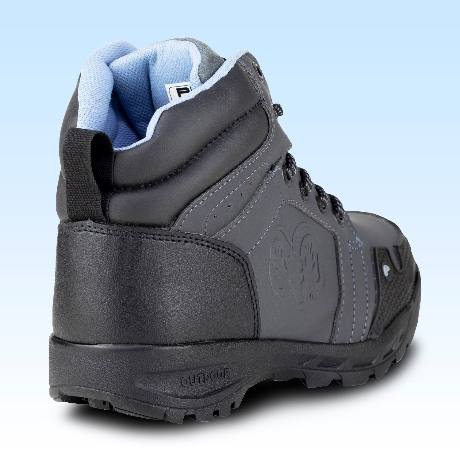 Bota Industrial Para Dama Casco Poliamida New RAM 9253DA Oxford Cielo
