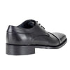 Zapato Oxford Caballero Vestir Suela De Cuero Bond 11216 Negro