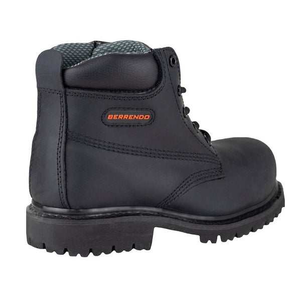 Botas Industrial Dielectrica Casco Hombre Berrendo 154 Negro