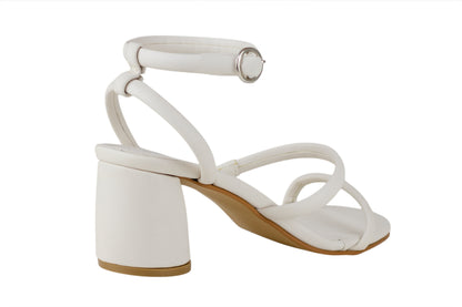 Sandalia de Tacón Dama Capa de Ozono 657201 Latte
