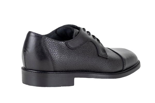 Zapato Oxford Hombre Bond 81037 Negro Suela de Cuero