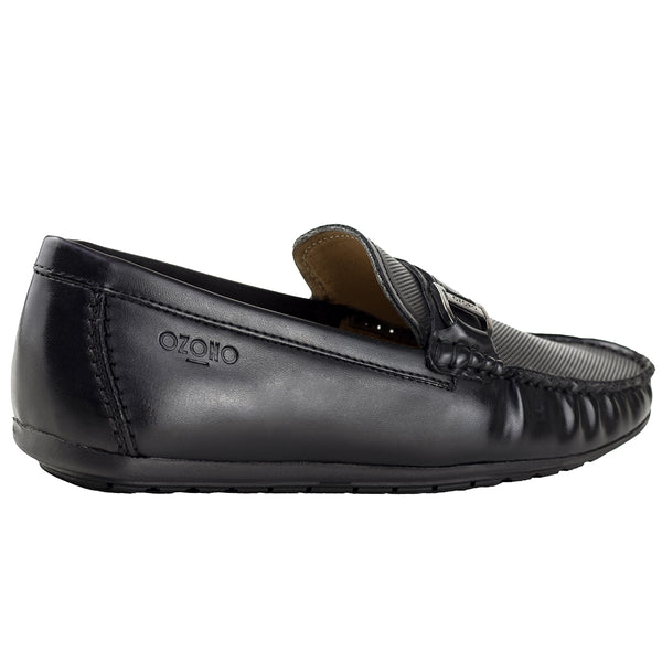 Mocasín Clásico Caballero Capa De Ozono 653702 Negro