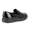 Mocasín Clásico Dama Vicenza 23003 Negro Charol