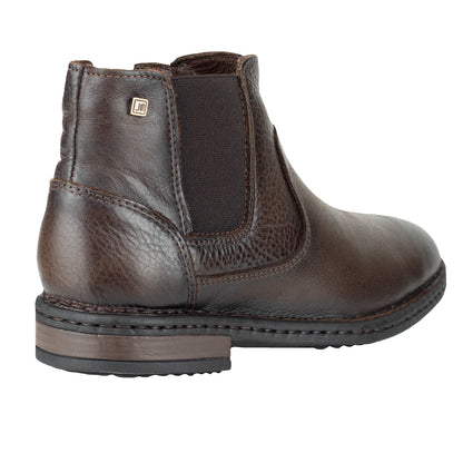 Botín Casual Confort Para Caballero Lobo Solo 7952 Cocoa