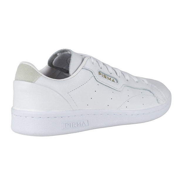 Tenis Blanco De Piel Para Mujer Pirma Urbanos 5042 Clasicos