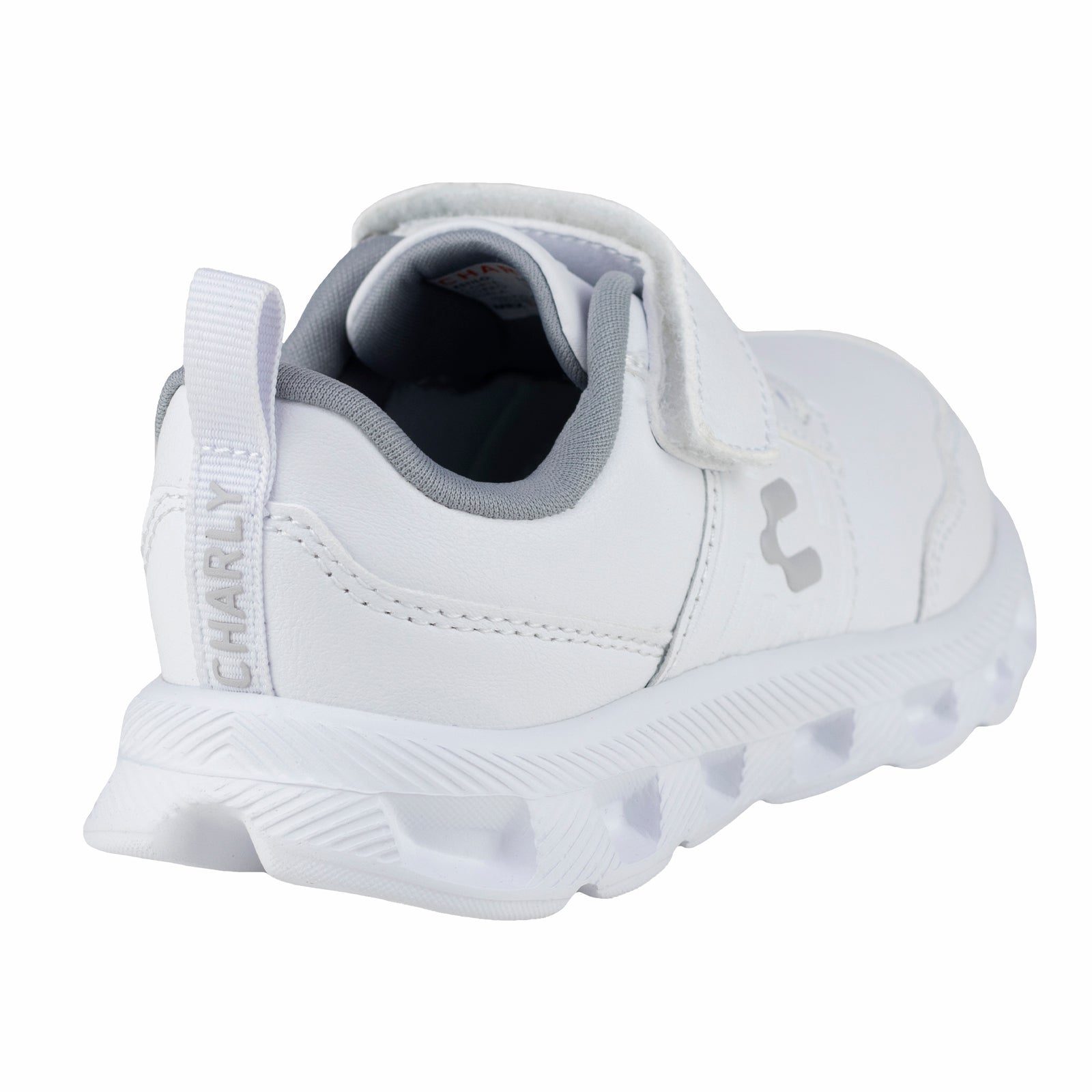 Tenis Escolar Para Niño Niña Charly 1065388 Blanco
