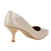 Zapatilla Clásica Dama Salamandra 19702 Beige Charol