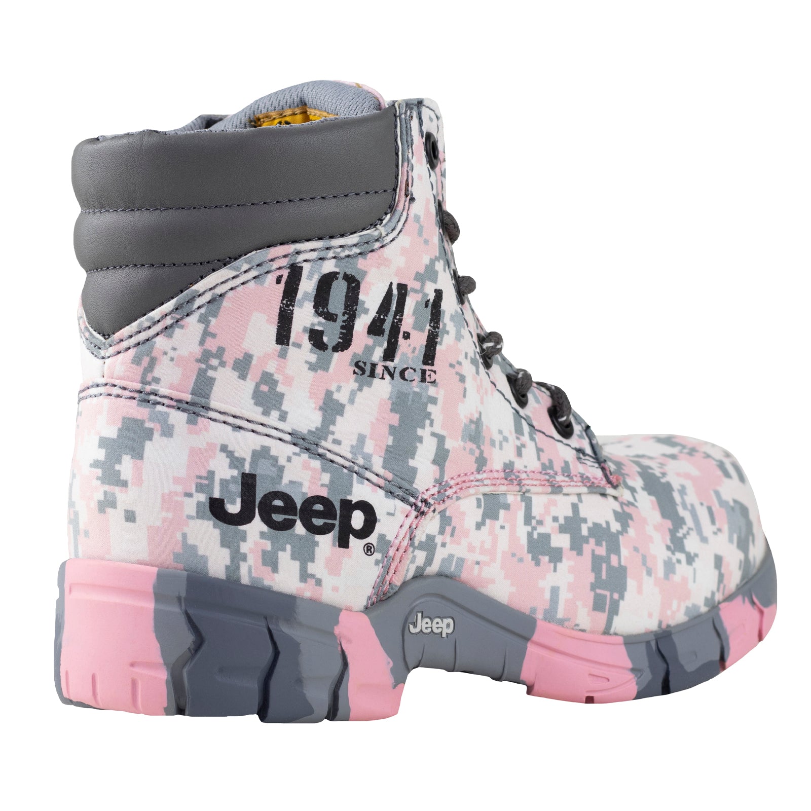 -Bota Industrial Tipo II (PP) Dama Jeep Gladiator 5130 Pixel Rosa-