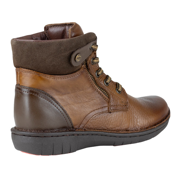 Botín Casual Dama Lobo Solo Italia 5842 Tumbled Camel