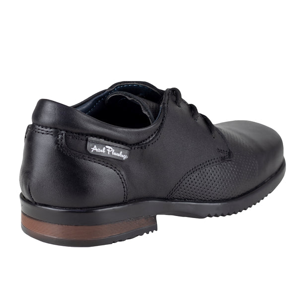 Zapato Escolar Niño Azul Plumbago 00800 Negro 15-21.5