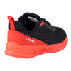 Tenis Running Para Niño Charly Kids 1098350 Negro Rojo