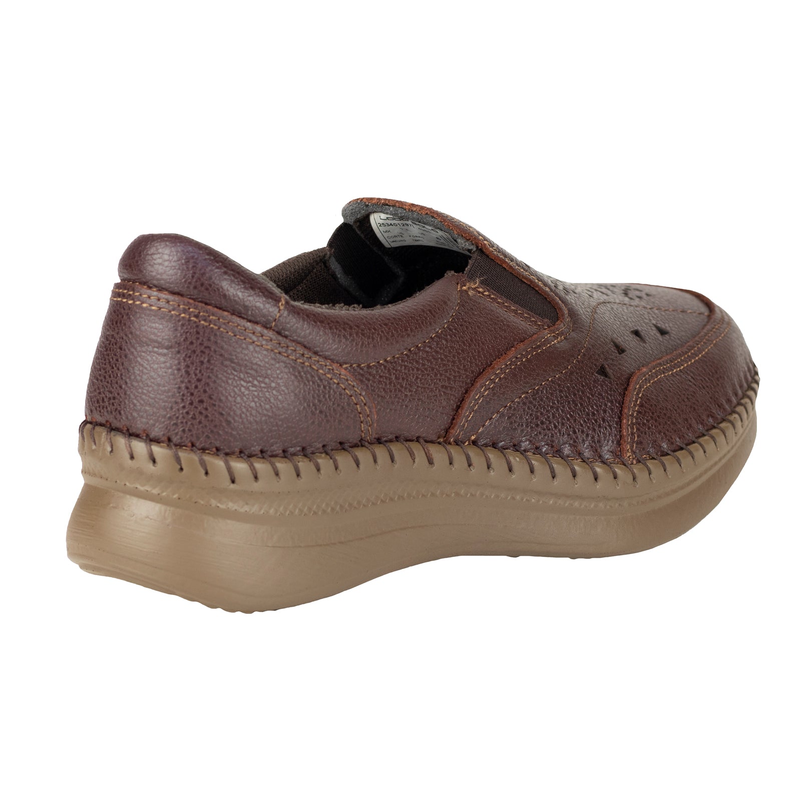 Zapato Mocasín Confort Para Dama Lobo Solo 4981 Burgundy