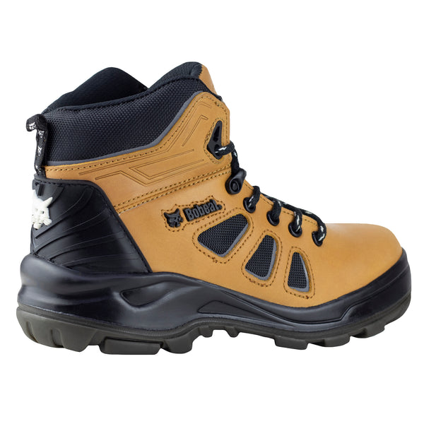 Bota Industrial Dieléctrica Tipo II + III PP+D Dama Bobcat Trench B1400 Crazy Miel