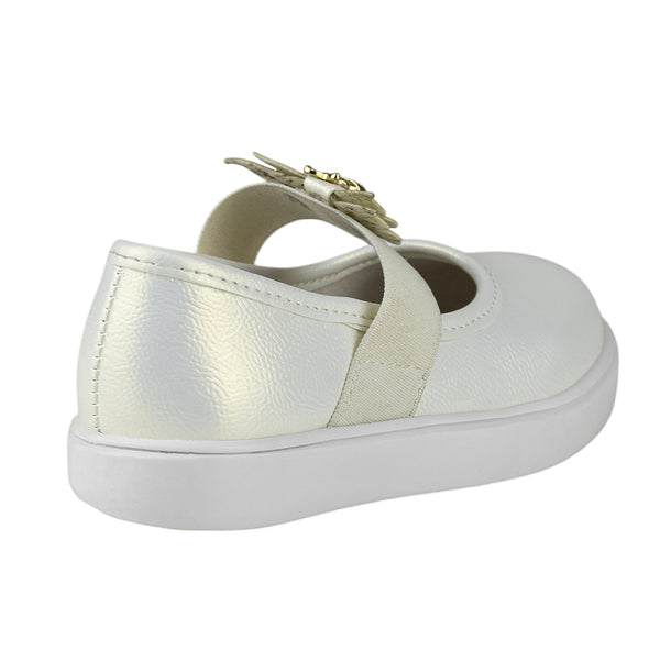 Zapato Mariposa Para Niña Chabelo C927-A Perla 18-21.5