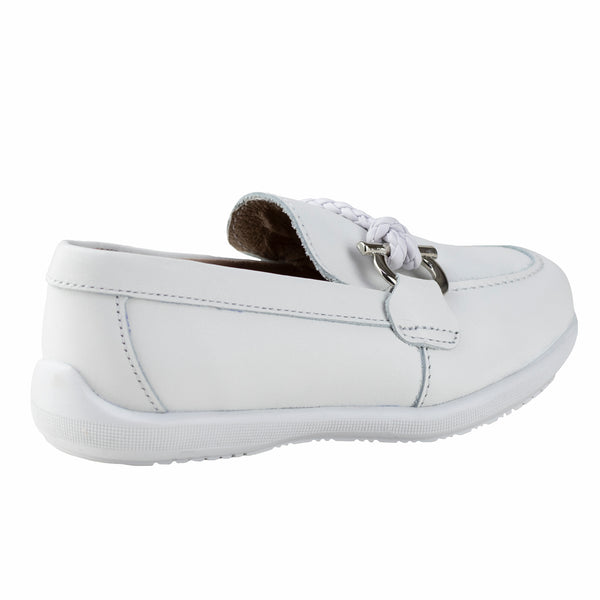 Mocasin Para Niño Karsten 91512 Blanco 22-26