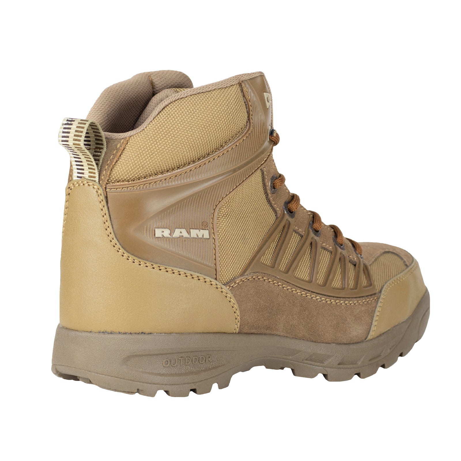 Bota Industrial Tipo II (PP) Caballero RAM 9588 Coyote