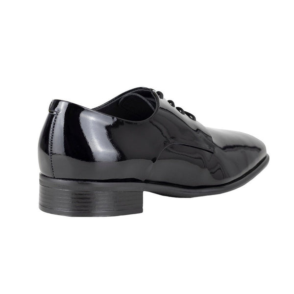 Zapato Oxford Negro Charol Hombre Gino Cherruti 4419 Vestir