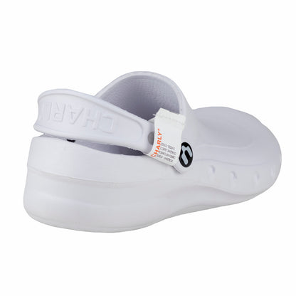 Sandalia Servicio Chef Para Mujer Charly 1022615 Blanco