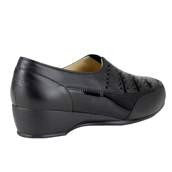 Mocasín Para Pie Diabético Dama Clinicus 3099 Negro