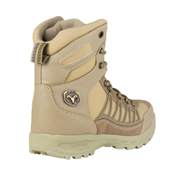 Bota Industrial Tactica Casquillo Caballero Ram 9456 Beige