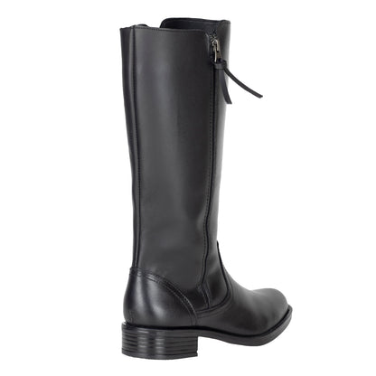 Bota Caña Larga Casual Para Dama Gino Cherruti 5308 Negro