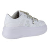 Tenis Urbano Plataforma Mujer Shadow 3014 Blanco Tornasol Pl