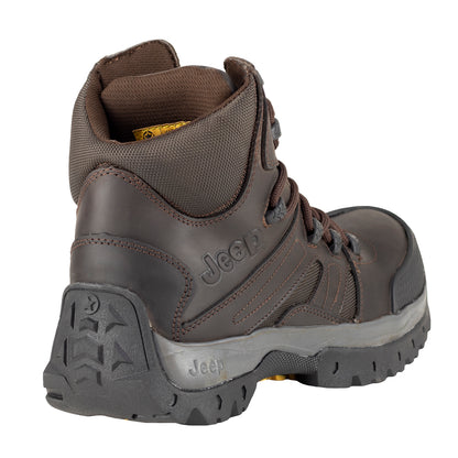Bota Industrial Dieléctrica Tipo II + III PP+D Caballero Jeep 3567 Café
