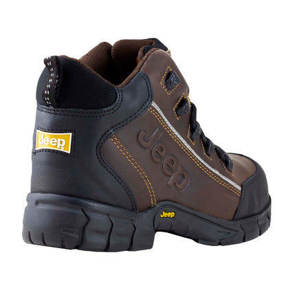 Bota Industrial Dieléctrica Tipo II + III PP+D Caballero Jeep Gladiator 5101 Café