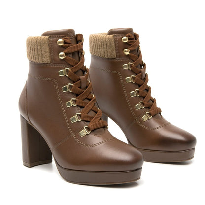 Bota de Tacón Dama Flexi Flavia 118910 Tan