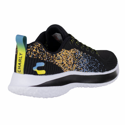 Tenis Running Para Dama Charly 1059367 Negro