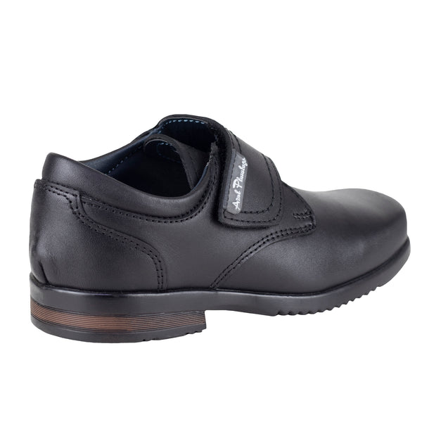 Zapato Escolar Niño Azul Plumbago 00802 Negro 22-26