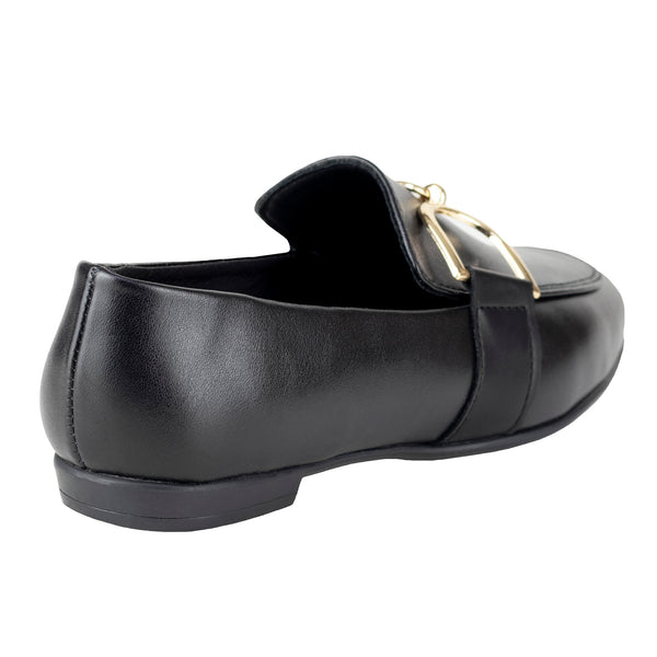 Mocasin Con Hebilla Para Niña Chabelo C962-C Negro