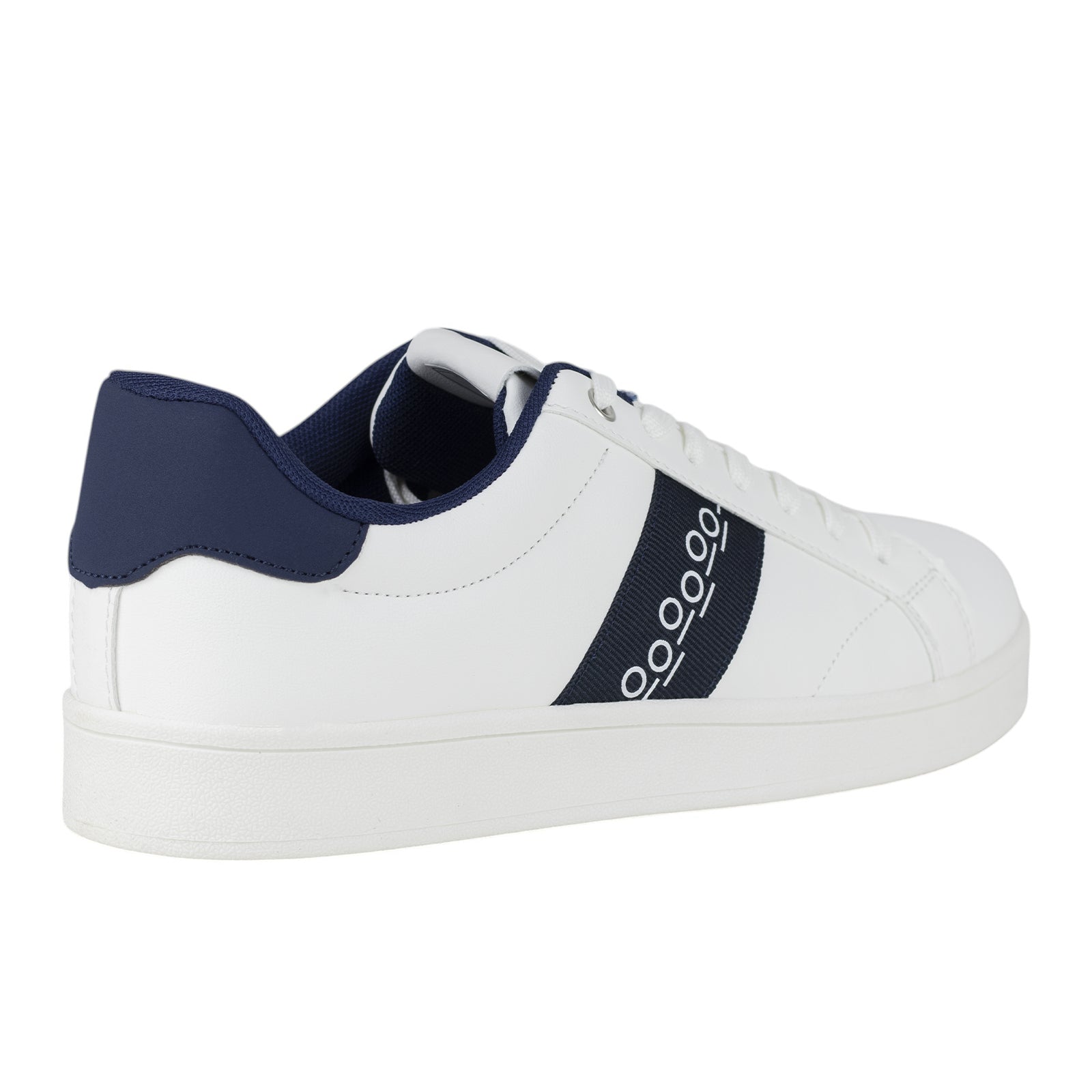 Tenis Casual Caballero Capa de Ozono 611701 Blanco Azul