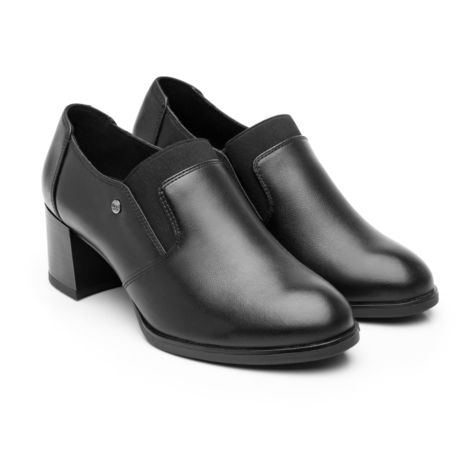 Zapato de Tacón Confort Casual Para Dama 137302 Negro