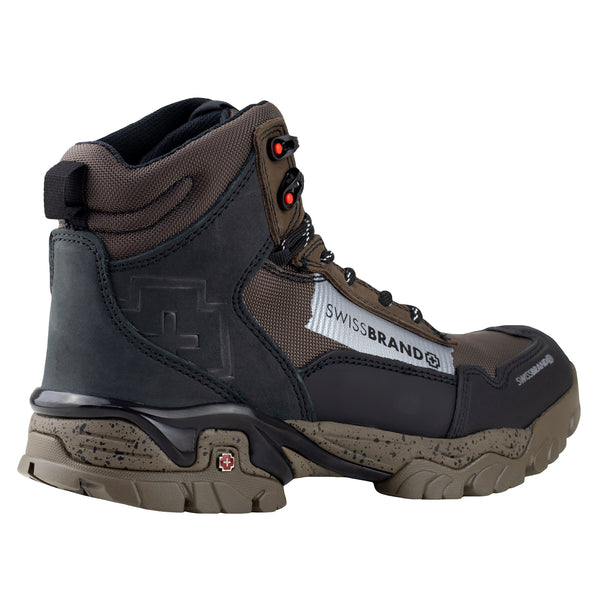 Bota Camping Caballero Swissbrand Alpes 407 Café