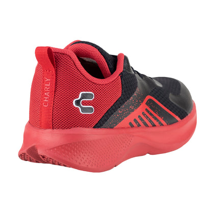 Tenis Para Niño Charly 1098522 Negro Rojo