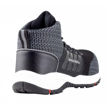 Tenis Bota Industrial Dieléctrica Tipo II + III PP+D Caballero Van Vien VVFN010 Negro