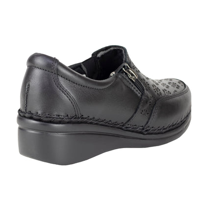 Zapato Mocasín Slip Casual On Para Dama Lobo Solo 4732 Negro