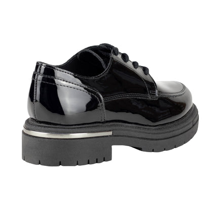 Zapato Escolar Para Niña Chabelo C745-A Charol Negro 22-24