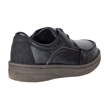Zapato Confort Semivestir Para Caballero Lobo Solo 7244 Negro