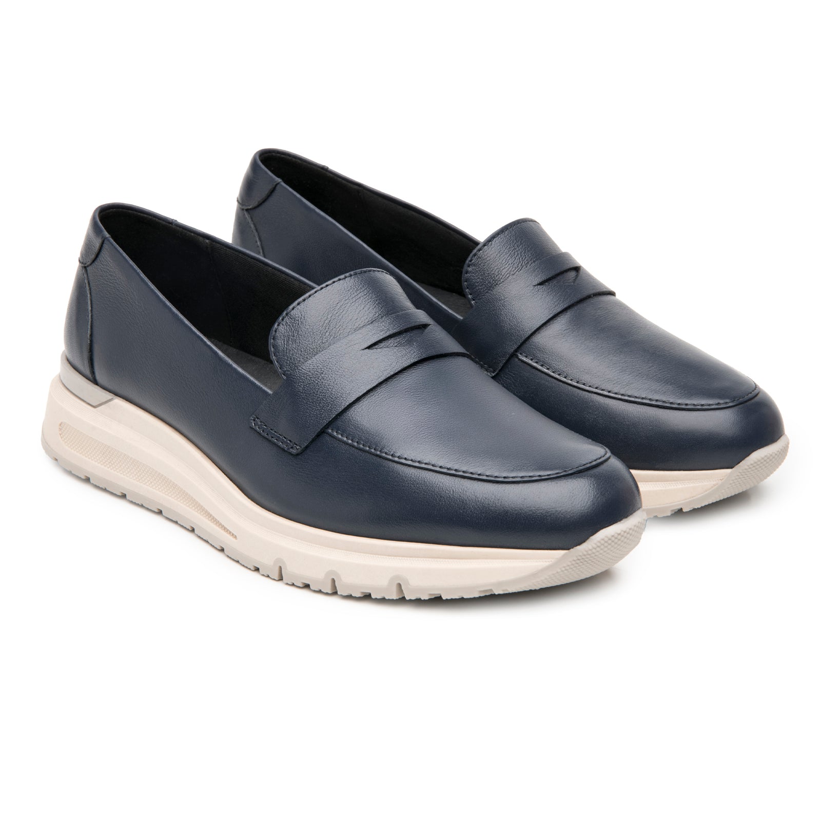 Zapato Mocasín Casual Para Dama Flexi 137002 Marino