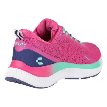 Tenis Running Para Dama Charly 1059556 Fiusha Aqua