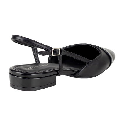 Flat Casual Para Dama Lady Paulina 38901 Negro