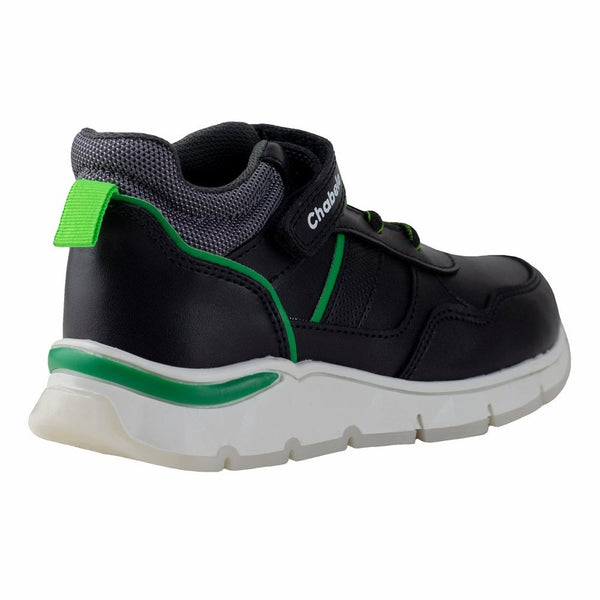 Sneakers Outdoors Urbano Chabelo Niño C626-B Negro 15-17