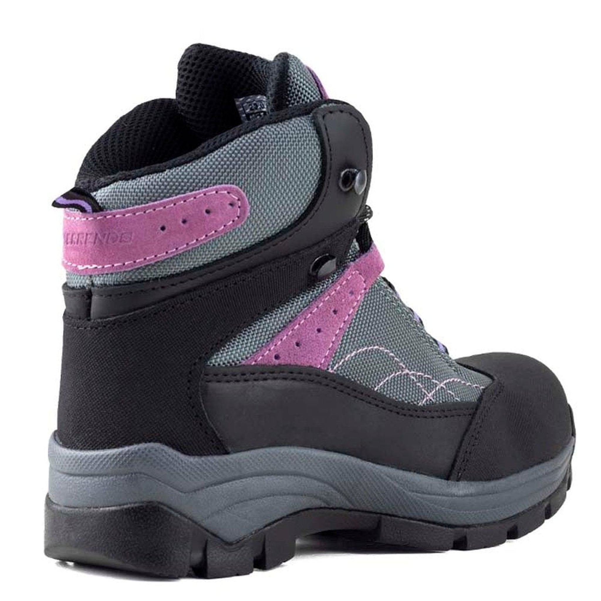 Bota De Seguridad Industrial Berrendo De Dama 363 Gris Lila