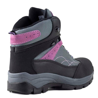 Bota De Seguridad Industrial Berrendo De Dama 363 Gris Lila