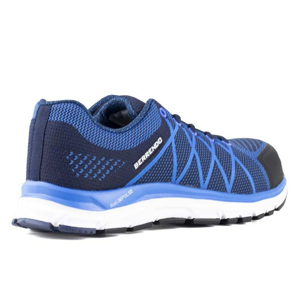 Tenis Hombre Industrial Berrendo 7704 Azul Casquillo Dielectrica